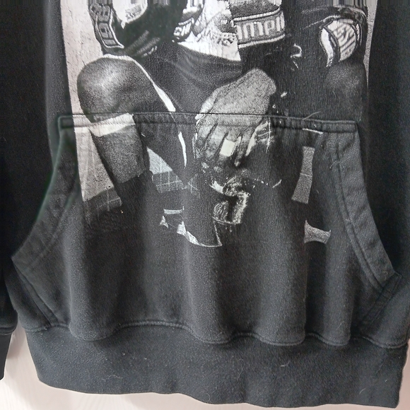 Kobe Bryant Lakers Legend Graphic Black Hoodie Sweatshirt Mens Size S - Picture 3 of 7